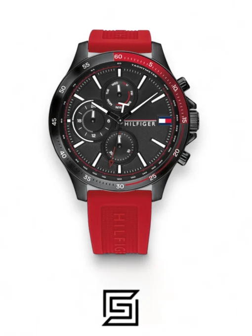 For men,Watches,For men,Original Watches Tommy Hilfiger original-watches Men's Analogue Quartz Watch with Silicone Strap - 1791722 Tommy Hilfiger