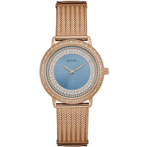 For women,Original Watches Guess original-watches W0836L1 blue-willow-w0836l1-rose-gold-plated-steel Guess