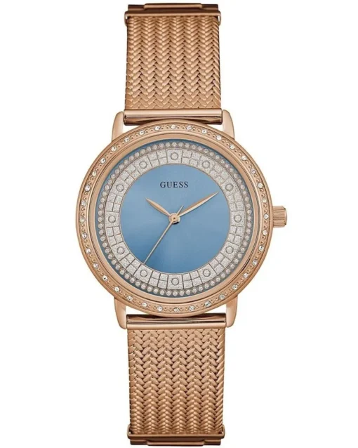 For women,Original Watches Guess original-watches W0836L1 blue-willow-w0836l1-rose-gold-plated-steel Guess