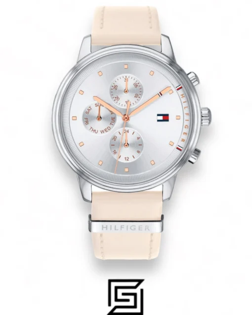 For women,Watches,For women,Original Watches Tommy Hilfiger original-watches Blake Women's Silver Dial Leather Band Watch - 1781906 Tommy Hilfiger