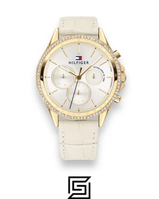 For women,Watches,For women,Original Watches Tommy Hilfiger watches Womens Multi dial Quartz Watch with Leather Strap 1781982 Tommy Hilfiger