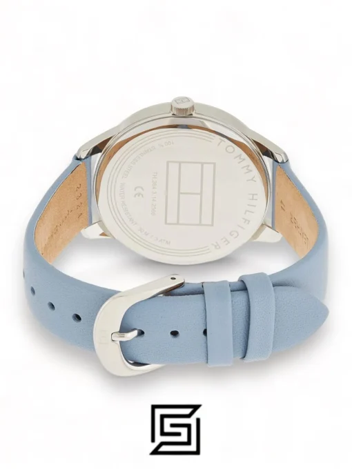 For women,Watches,For women,Original Watches Tommy Hilfiger original-watches Leather Round Analog Water Resistant Baby Blue - 1782023 Tommy Hilfiger