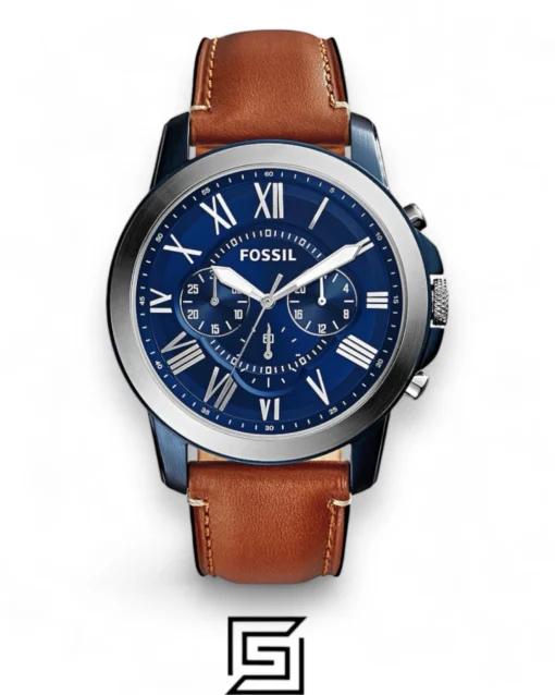 For men,Watches,For men,Original Watches Fossil original-watches Grant Chronograph Light Brown Leather Watch - FS5151 Fossil