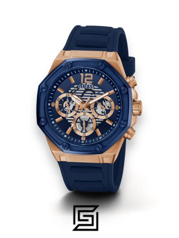Men,Original Watches Guess original-watches Chronograph Blue Dial Watch - GW0263G2 Guess