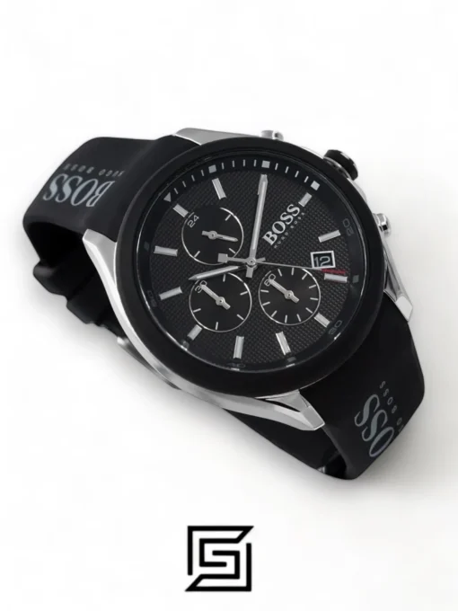 For men,Watches,For men,Original Watches Hugo Boss original-watches Velocity Men's Black Dial Silicone Watch - 1513716 Hugo Boss