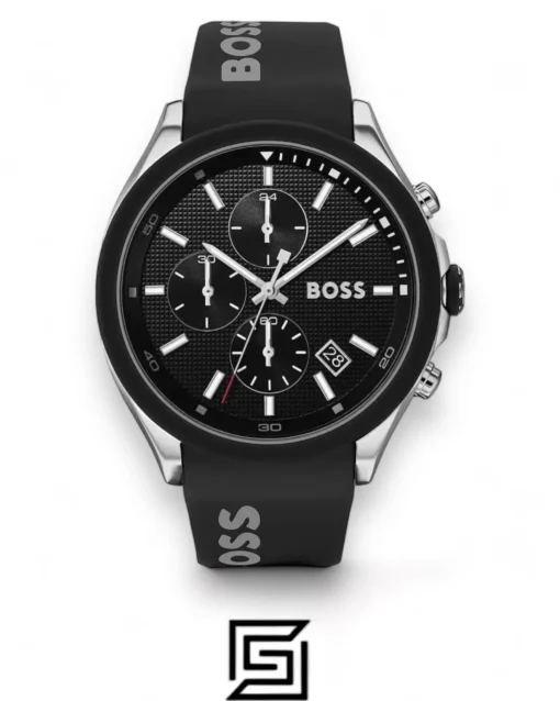 For men,Watches,For men,Original Watches Hugo Boss original-watches Velocity Men's Black Dial Silicone Watch - 1513716 Hugo Boss