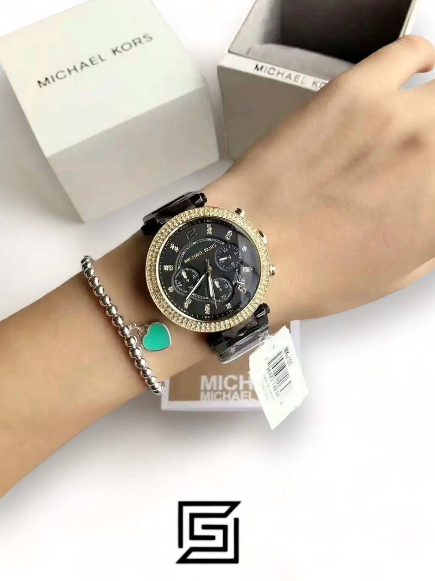 Original Watches,Women Michael Kors watches Dress Watch For Women Analog Stainless Steel - MK6107 Michael Kors