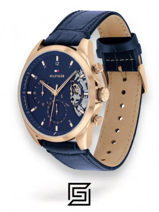 For men,Watches,For men,Original Watches Tommy Hilfiger original-watches Tommy Men's Analog Quartz Watch with Leather Strap 1710451 Tommy Hilfiger