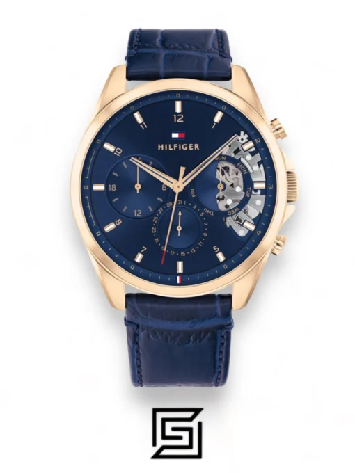 For men,Watches,For men,Original Watches Tommy Hilfiger original-watches Tommy Men's Analog Quartz Watch with Leather Strap 1710451 Tommy Hilfiger