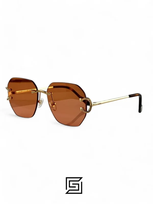 Men,Sunglasses sunglasses CARTIER CT0396 006/GOLD X HONEY Cartier