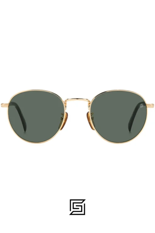 For men,Sunglasses sunglasses David beckham DB 1116/S - Gold Black - Green David Beckham