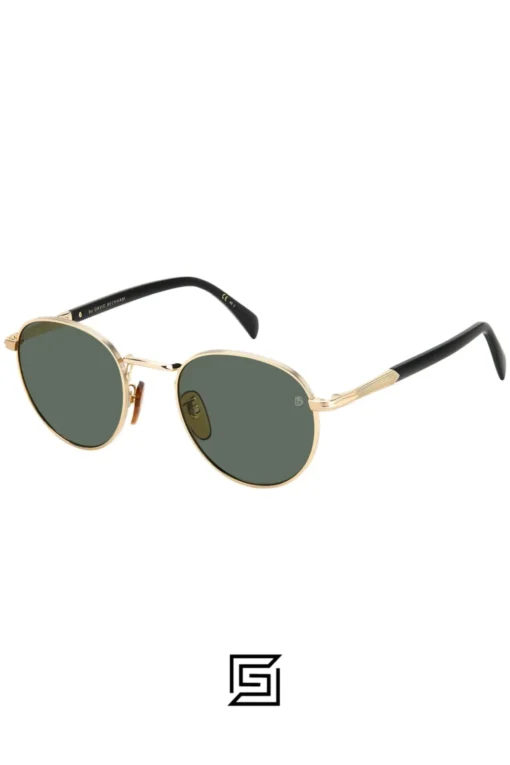 For men,Sunglasses sunglasses David beckham DB 1116/S - Gold Black - Green David Beckham