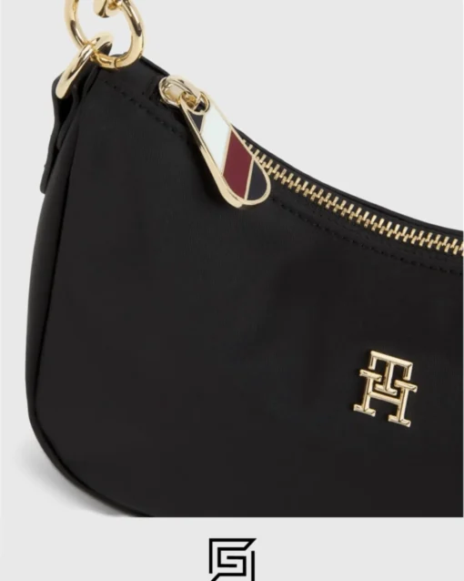 Bags,Leather,Women bags Tommy Hilfiger AW0AW14463 Women's Monogram Shoulder Bag Tommy Hilfiger