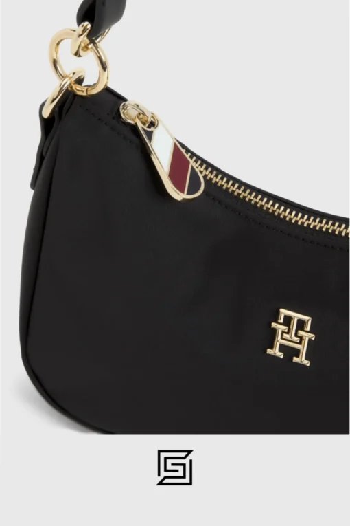 Bags,Leather,Women bags Tommy Hilfiger AW0AW14463 Women's Monogram Shoulder Bag Tommy Hilfiger