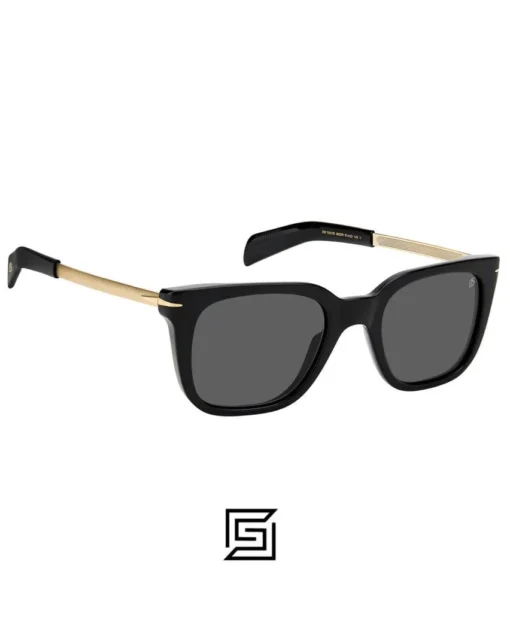 For men,Sunglasses David Beckham sunglasses DB 7047/S - Black Gold - Grey David Beckham