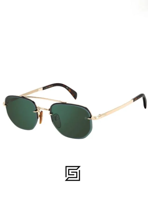 For men,Sunglasses David Beckham sunglasses DB 1078/S - Gold Havana - Green Mirror David Beckham