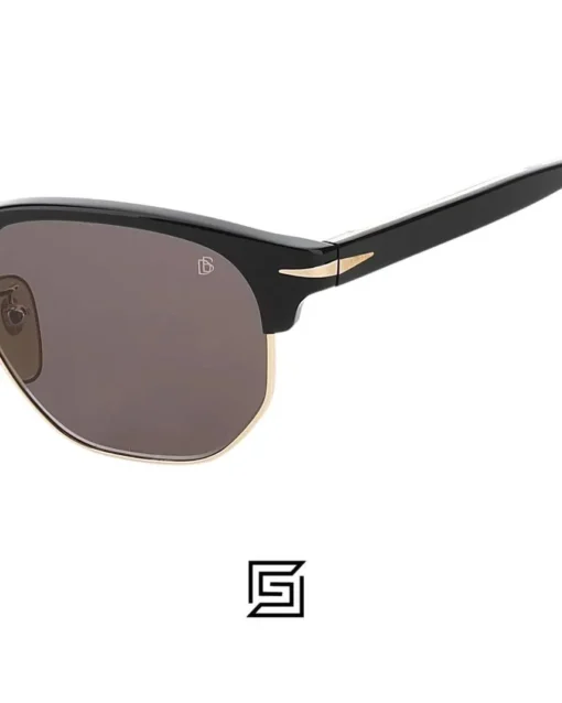 For men,Sunglasses David Beckham sunglasses DB 1002/S - Black Gold - Grey David Beckham