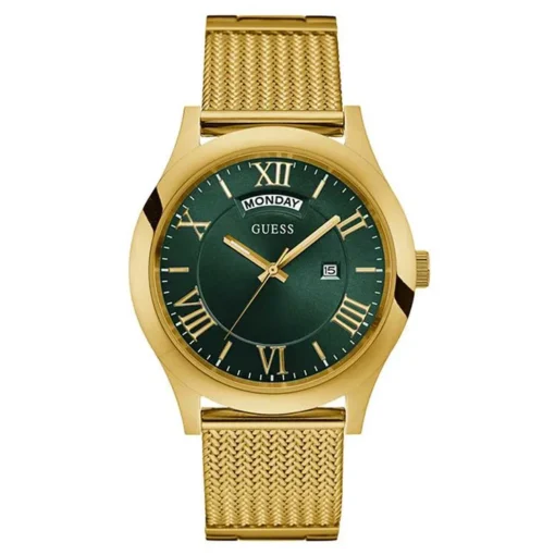 For men,Original Watches Guess original-watches analog-green-dial-mens-watch-w0923g2 Guess