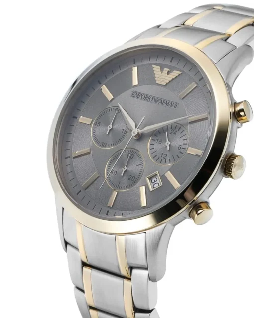 For men,Watches,For men,Original Watches Armani original-watches Men's Dress Watch Stainless Steel Quartz Stainless-Steel Strap, Silver, 13 (Model: AR11076) Armani