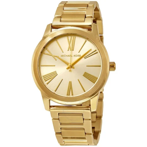 For women,Original Watches Michael Kors original-watches Gold Stainless Gold dial Watch for Women's MK3490 Michael Kors