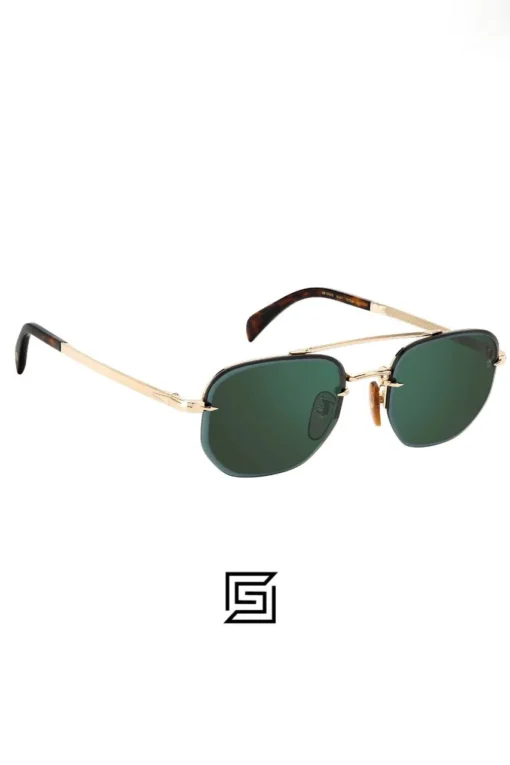 For men,Sunglasses David Beckham sunglasses DB 1078/S - Gold Havana - Green Mirror David Beckham