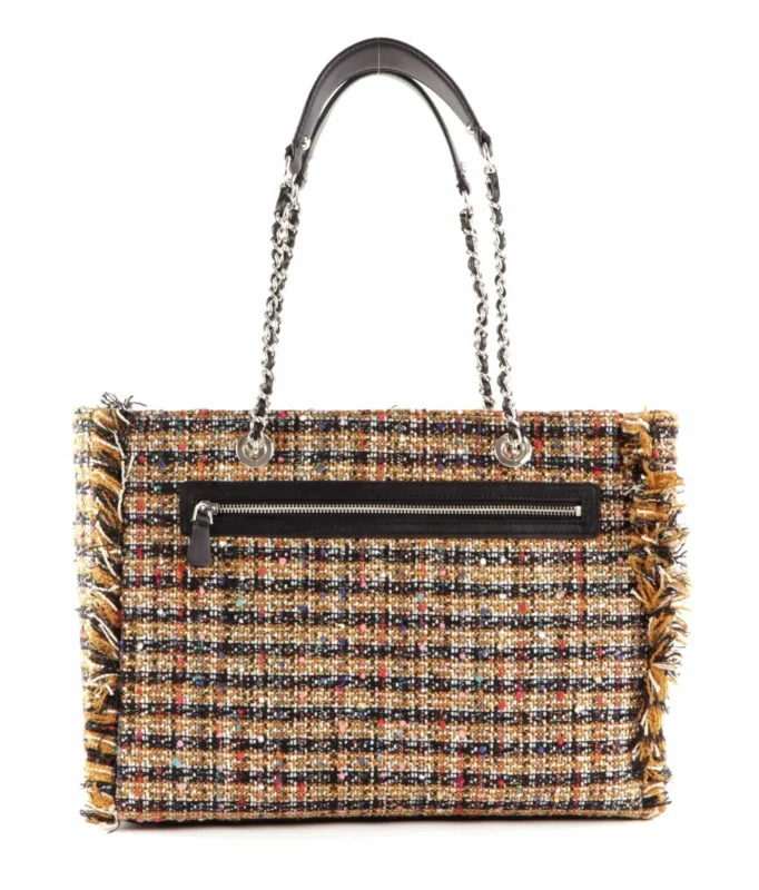 Bags,Leather,Women bags GUESS Cessily Tote Nutmeg Multi Guess