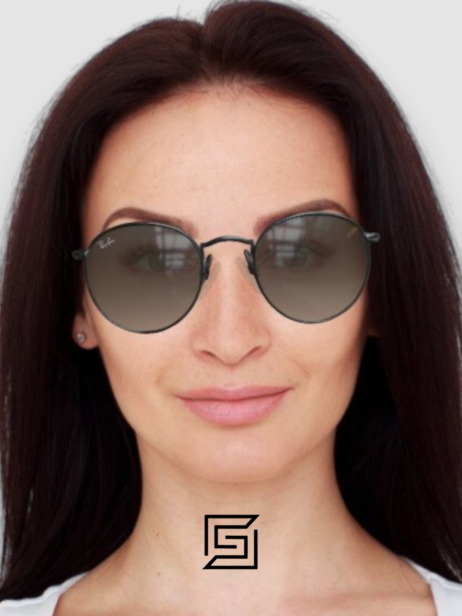 ⁦Ray Ban Sunglasses RB3447 ROUND METAL Unisex⁩ - الصورة ⁦6⁩
