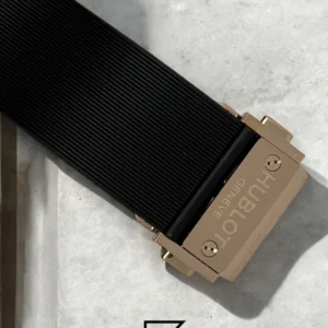 Men,Watches watches HUBLOT CLASSIC NEW - Black Rubber Band - Black Dial - Rose Body Hublot