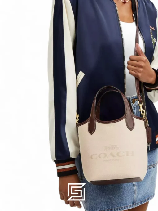 Coach leather Hanna Bucket Bag CR169 - Image 5