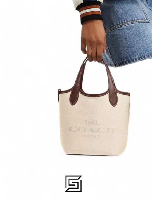 Coach leather Hanna Bucket Bag CR169 - Image 4