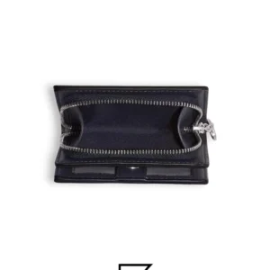 Leather,Wallets,Women Snap Wallet With Snowman Print Style C6941 Coach