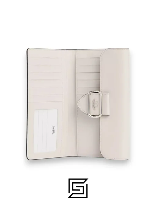 Morgan Slim Wallet Style Number CP243 White - Image 3