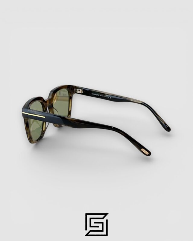 Tom Ford TF1162 Green Lenses and Tortoise Brown Frame Luxury Sunglasses