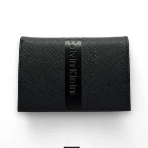 Leather,Wallets,Men wallets CK SINGLE WALLET TRIFOLD HARD PATTERN/BLACK Calvin Klein