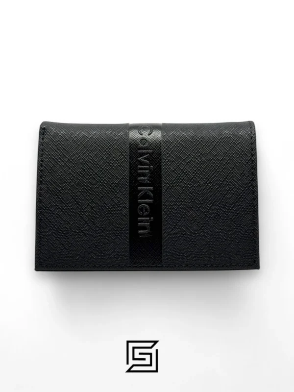 Leather,Wallets,Men wallets CK SINGLE WALLET TRIFOLD HARD PATTERN/BLACK Calvin Klein
