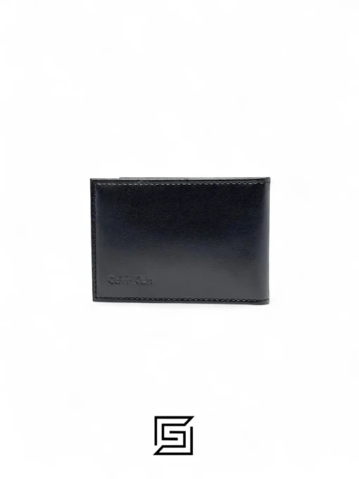 wallets CK SINGLE WALLET CK LOGO PUMP PATTIERN /BLACK - Image 3