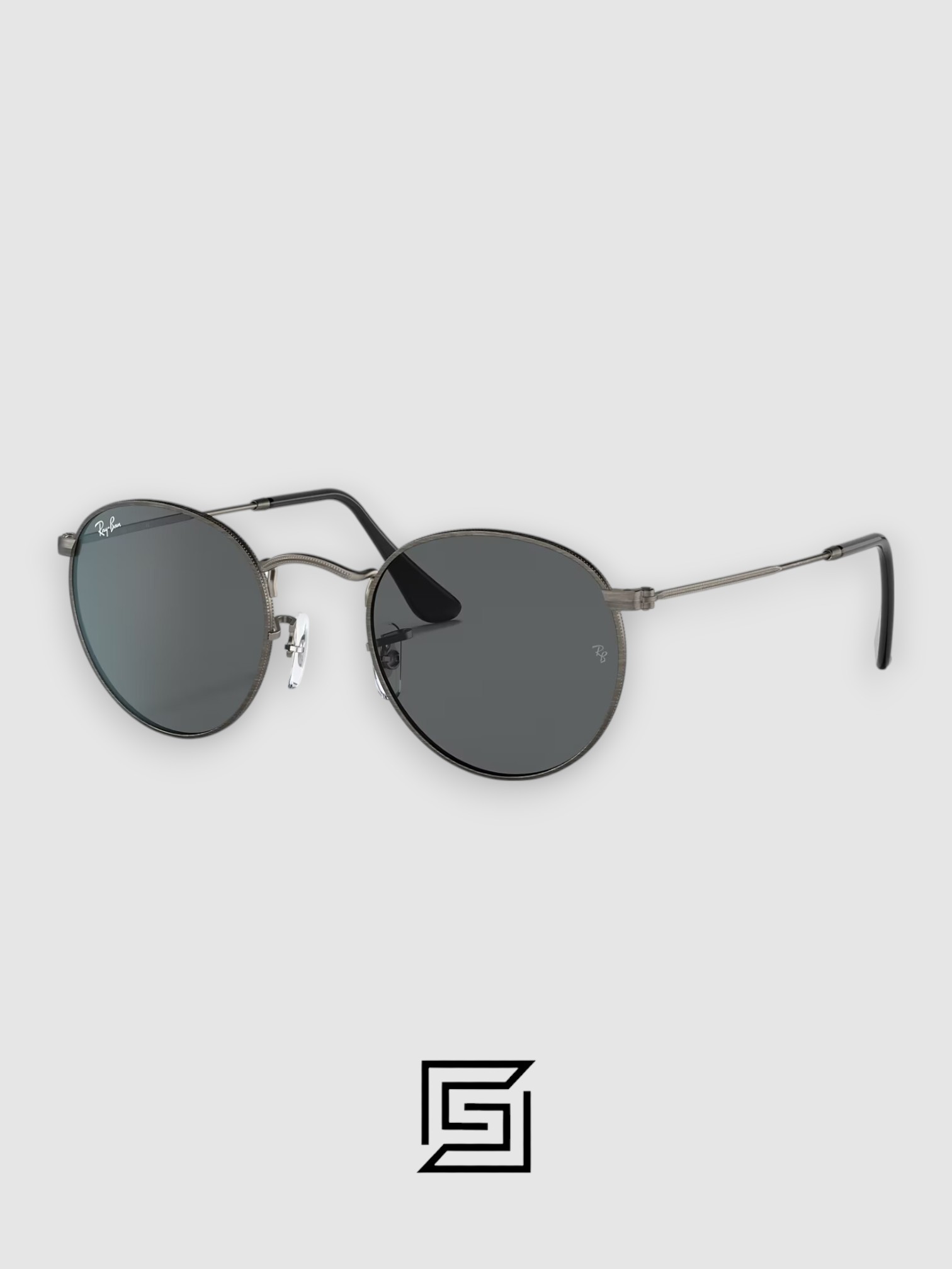 ⁦Ray Ban Sunglasses RB3447 ROUND METAL Unisex⁩ - الصورة ⁦1⁩