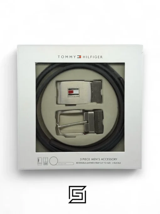 Tommy Hilfiger leather Tommy Belt Set Model 2