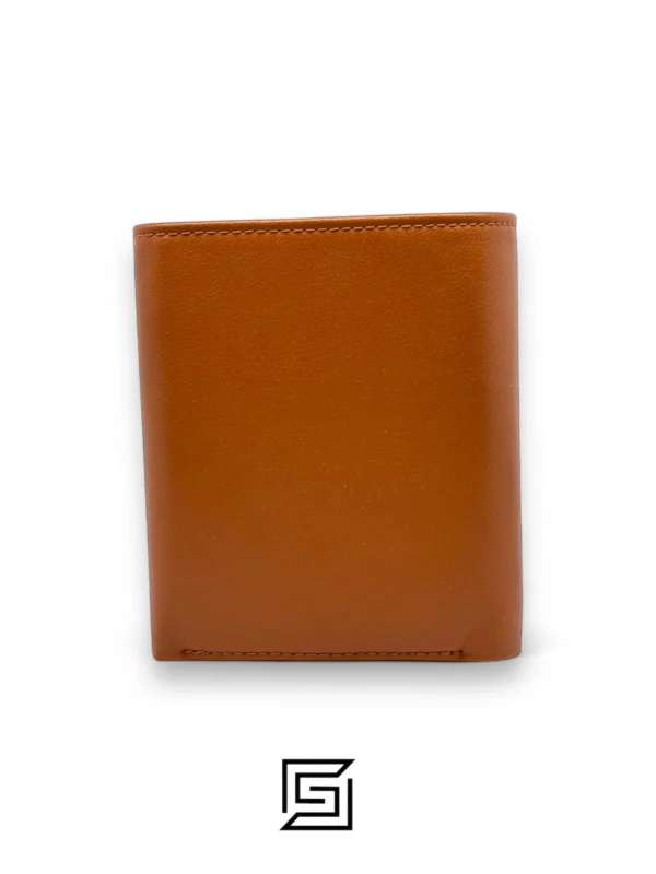 Leather,Wallets,Men wallets New Box TOMMY SINGLE WALLET TRIFOLD FLAT/BROWN Tommy Hilfiger