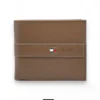 Leather,Wallets,Men wallets New Box TOMMY SINGLE WALLET LINE HILFIGER LOGO/BROWN