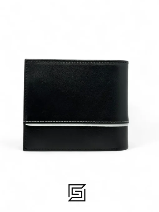 wallets TOMMY SINGLE WALLET WHITE LINE IN MIDDLE/BLACK - Image 2