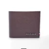 Leather,Wallets,Men wallets TOMMY SINGLE WALLET W METAL HILFIGER RIGHT/BROWN Tommy Hilfiger