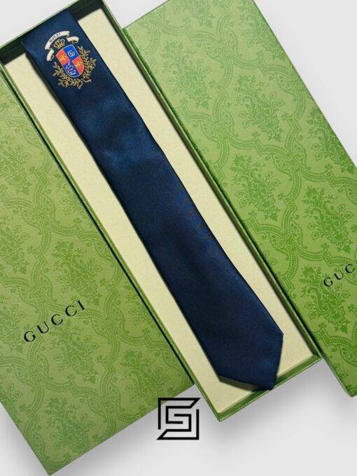 Gucci - Navy Blue Color With Royal Logo