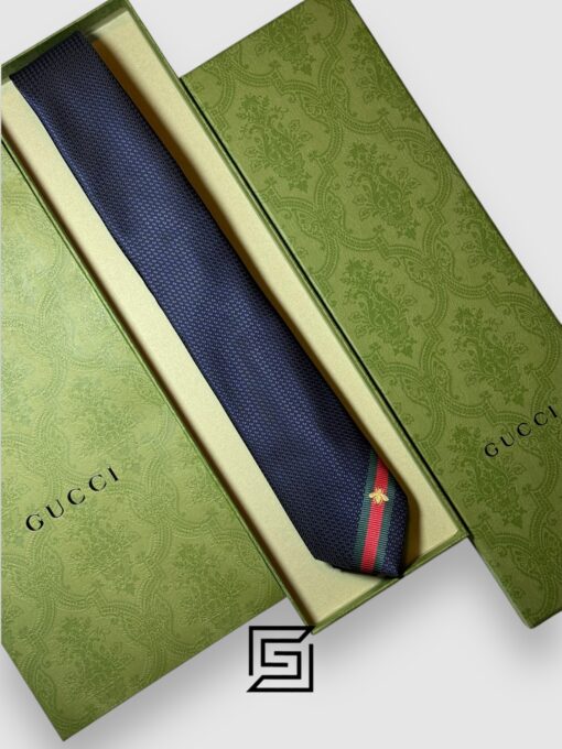 Gucci - Navy Blue Color Engraved With Gucci Bee Signature Line