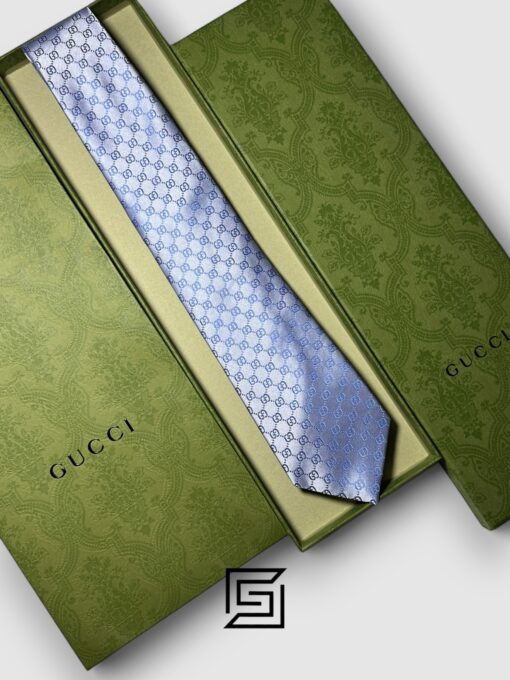 Gucci - Baby Blue Small GG Pattern Italian Style