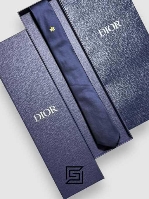 Dior - Navy Blue Color With CD Yellow Bee Logo