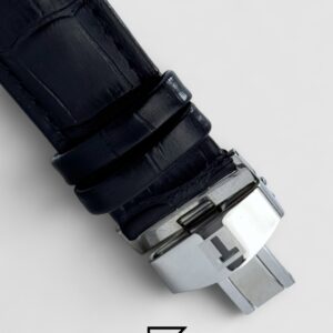 ⁦Tissot Couturier Chronograph - Black Dial - Black Leather Strap - Japanese Quartz⁩ - الصورة ⁦3⁩