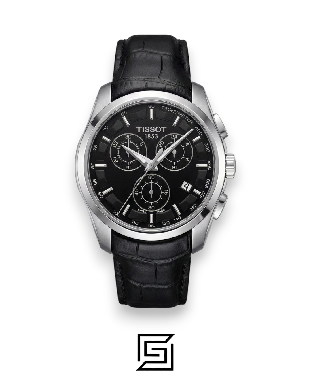 Tissot Couturier Chronograph Black