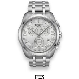 Tissot Couturier Silver White