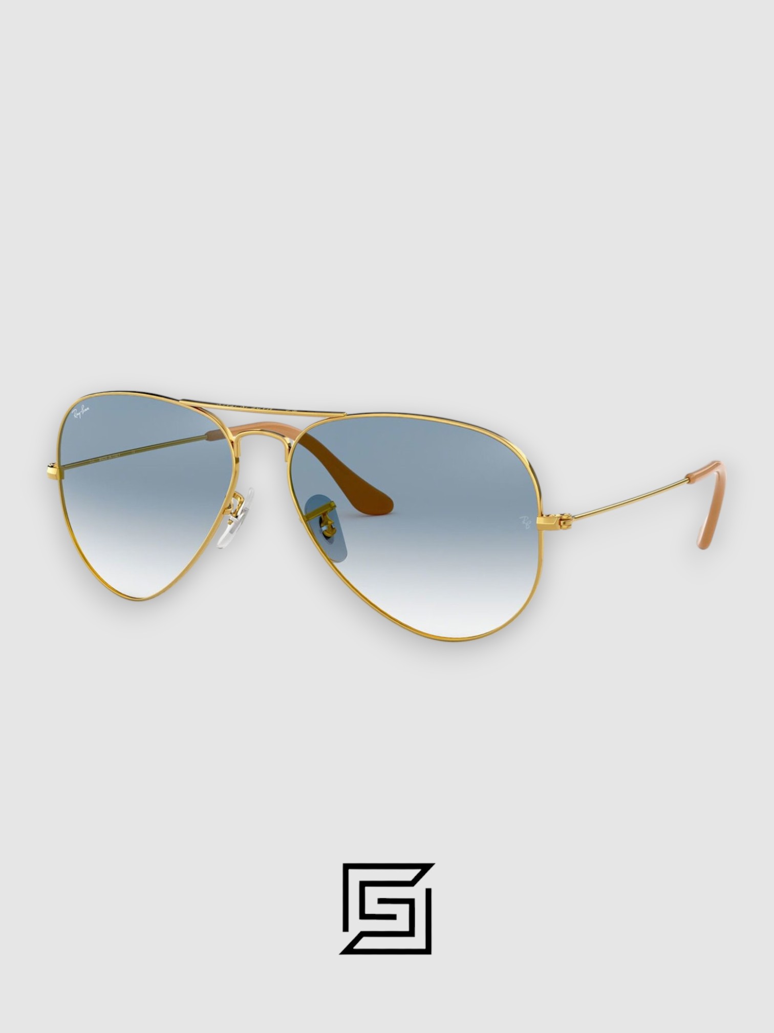 Ray Ban RB3044 AVIATOR SMALL 52 Sunglasses Unisex - Image 8